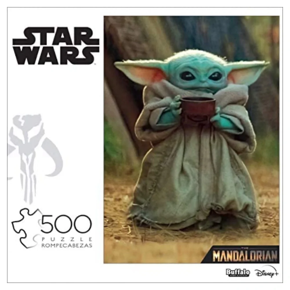 DISNEY STAR WARS MANDALORIAN “Sipping My Soup” 500 Piece Puzzle